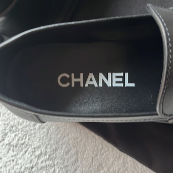 🌹CHANEL BLACK  LOAFERS🌹 NWT 🌹 - Picture 12 of 16